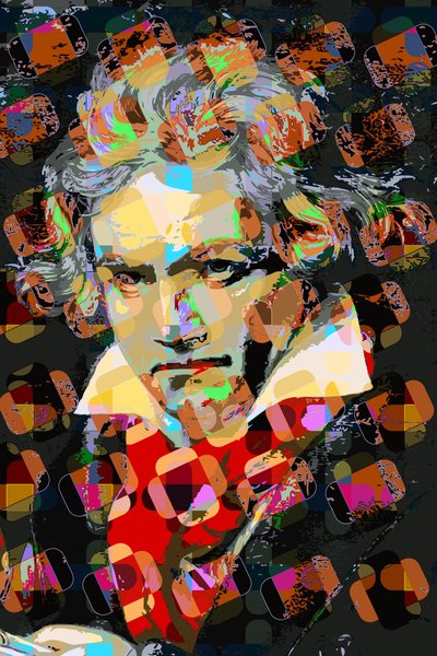 Ludwig van Beethoven by Scott J. Davis